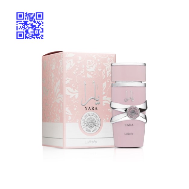 جعبه عطر یار صورتی لطافه اصلی عطر و ادکلن عزیز پرفیوم
