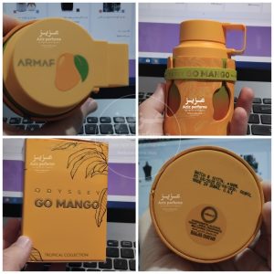 ادکلن آرماف اودیسی گو منگو armaf go mango فروشگاه آنلاین عزیز پرفیوم